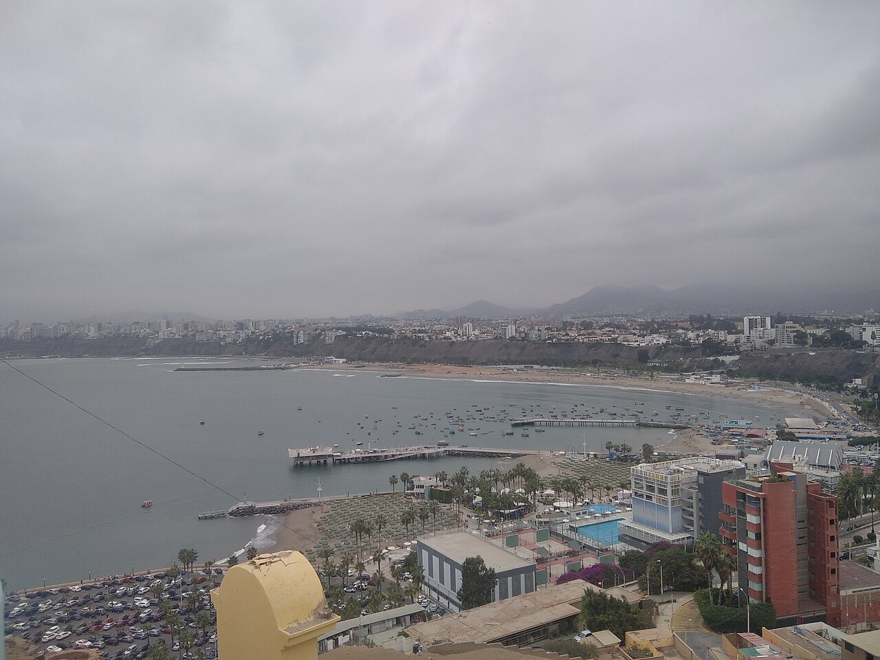Vista del Mar desde el Morro Solar