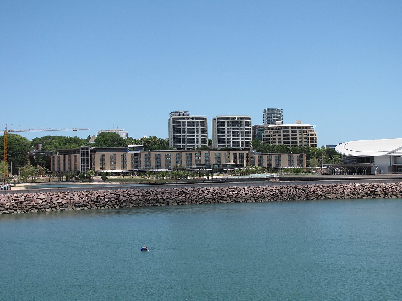 Darwin Waterfront Development in February 2009