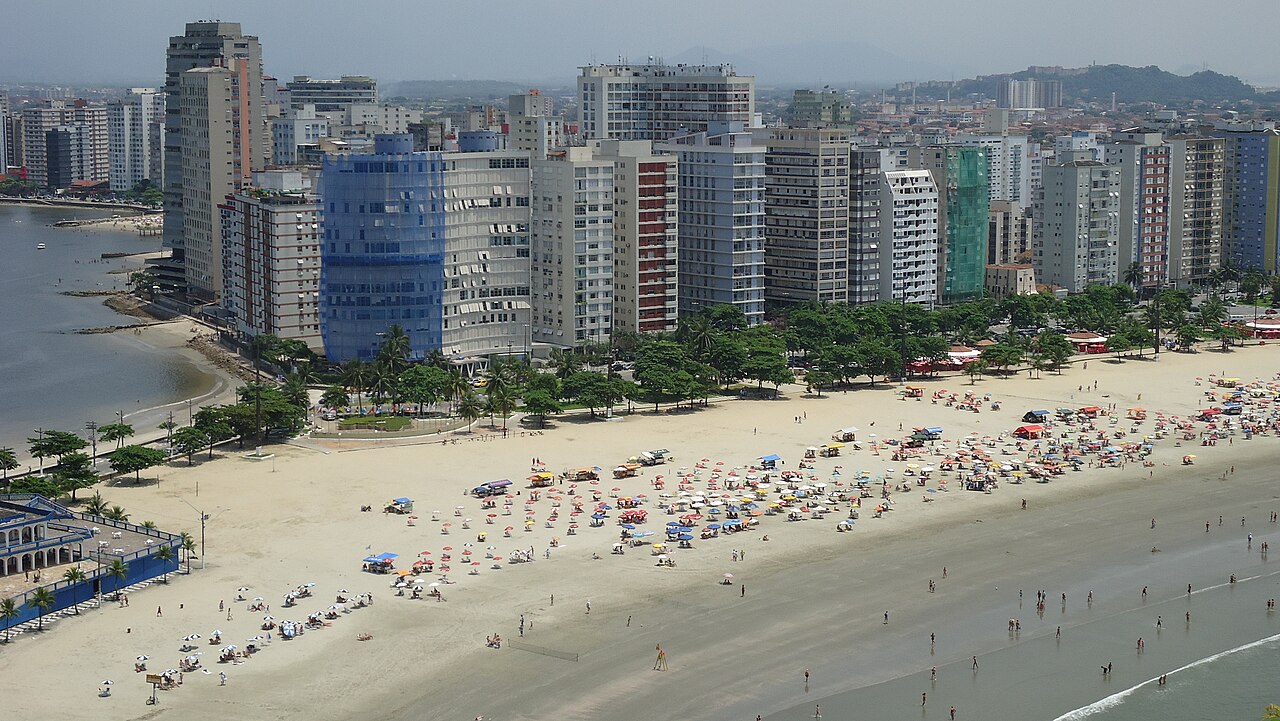 São Vicente - Santos - SP brasil- vista mirante ilha Porchat 24-01-2011 - panoramio