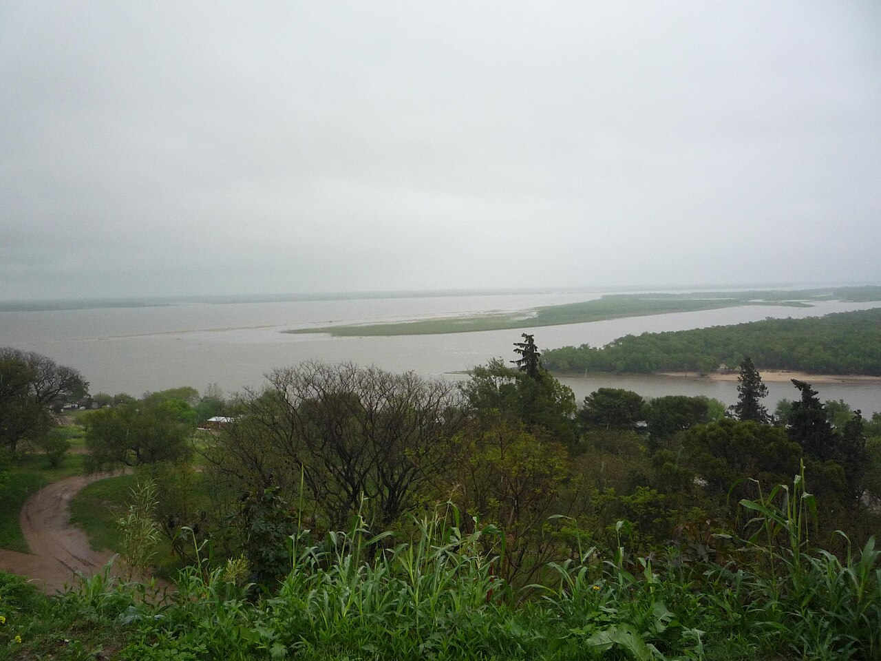 Vista Panoramica Rio Parana - Diamante - Entre Ríos - panoramio