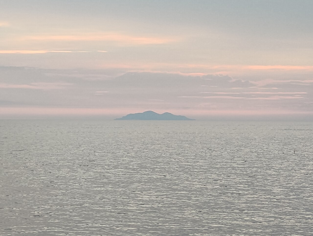 Fortune Island viewed from Lian, Batangas, May 2025