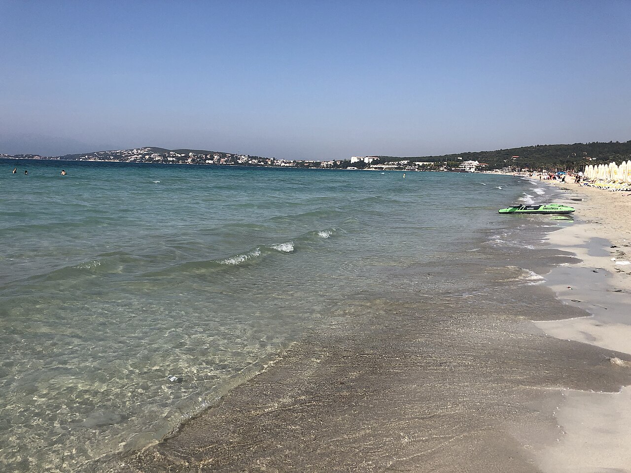 Ilıca Beach in Çeşme, İzmir