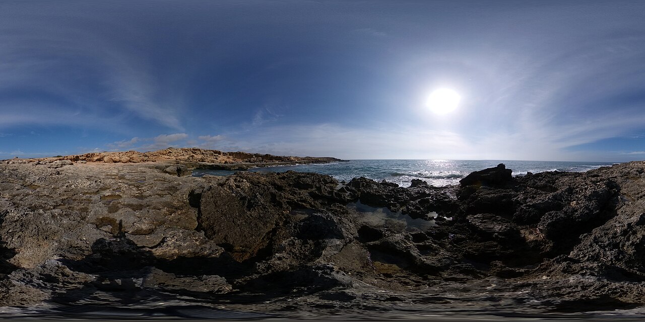 Italien 360° Panorama 2022 Spiaggia libera - Gallipoli - Lecce