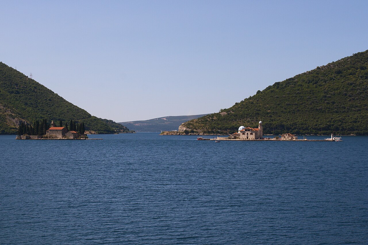 Bay of Kotor islands