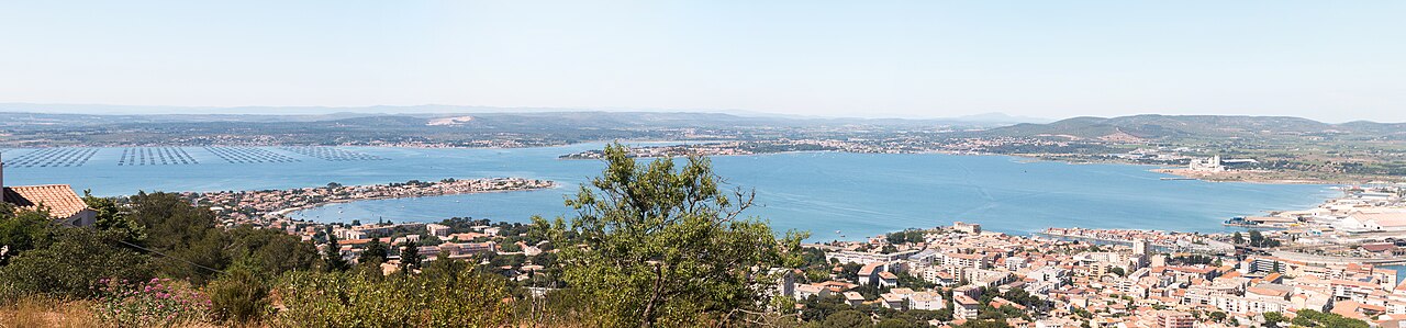 Étang de Thau-Vu du Mont Saint Clair-20150605