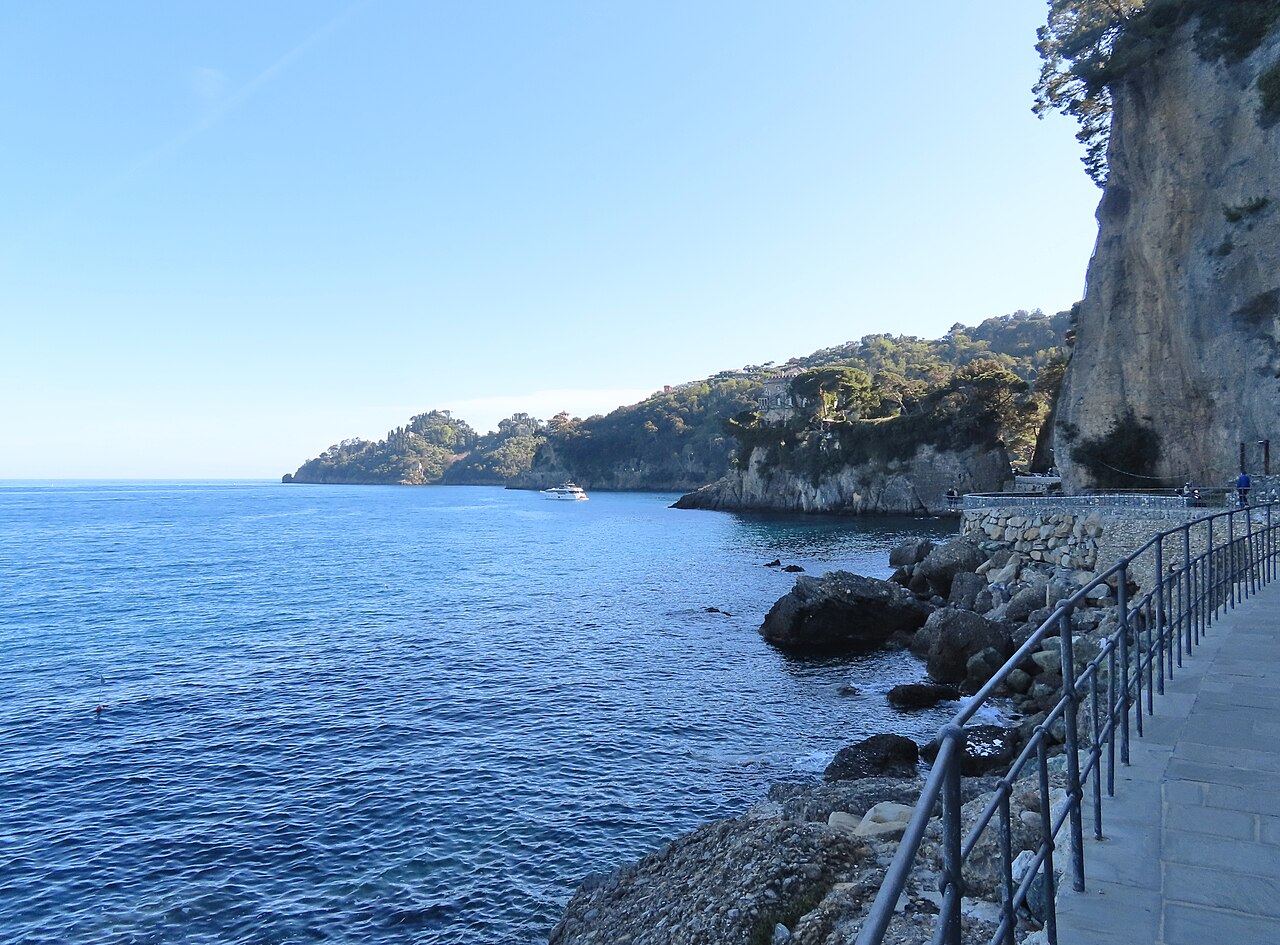 Punta della Cervara (Santa Margherita Ligure) - panorama sulla Punta di Portofino 2023-04-26