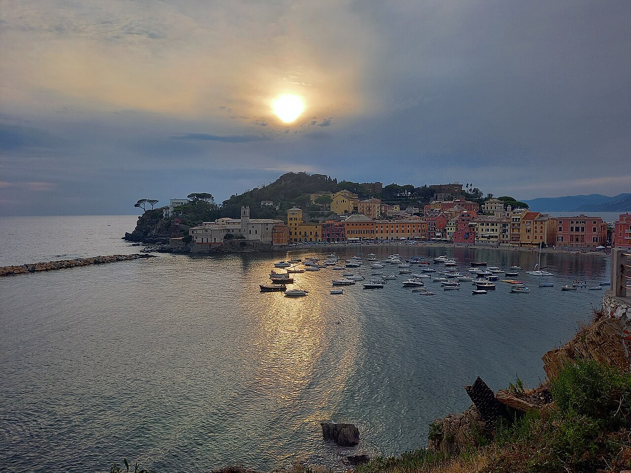 Sestri Levante tramonto 01