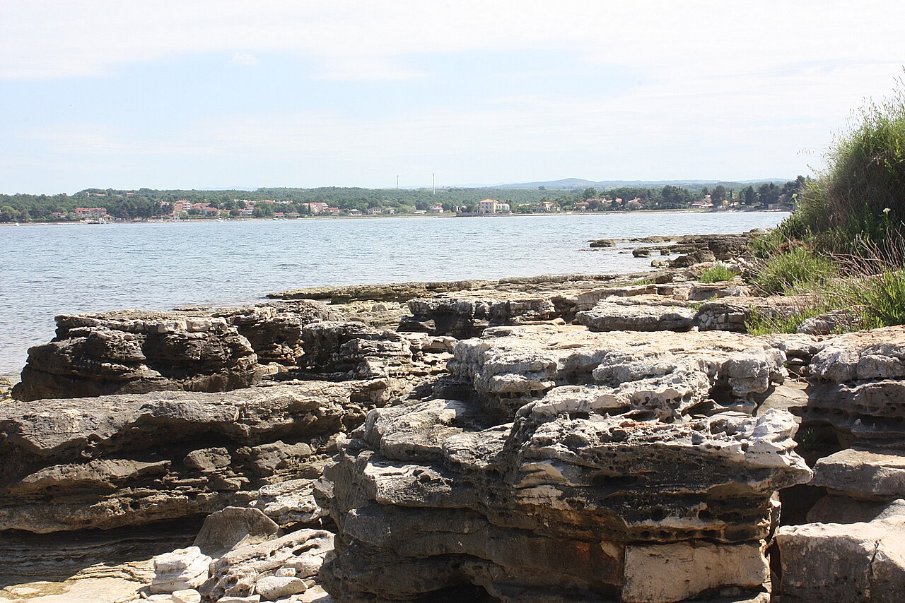 Dajla (Novigrad), Blick zum Dorf